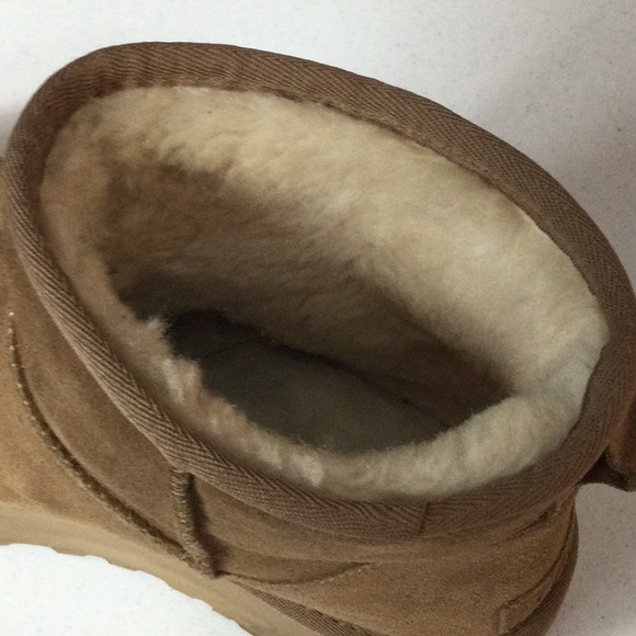 UGG Women's Brown Platform Ankle Boots - Picture 12 of 15